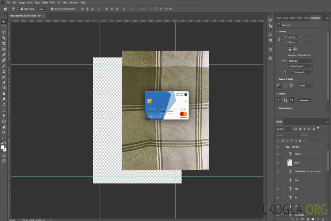 Qatar Ahilbank mastercard photolook recto template Qatar Ahilbank mastercard photolook recto template